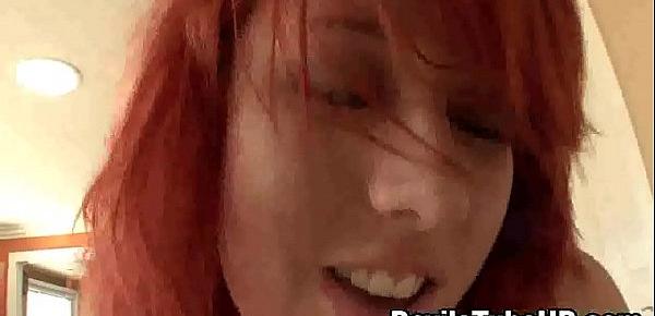  Foxy redhead babe fully enjoying some rough sexired sc03-high 6